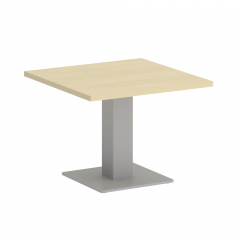 Home Office Стол журнальный квадратный VR.SP-5-60.2G Клён/Серый металл 600*600*450