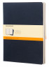 Блокнот Moleskine CAHIER JOURNAL CH221 XLarge 190х250мм обложка картон 120стр. линейка синий индиго (3шт)
