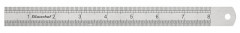 Линейка Silwerhof 160165 сталь нержавеющая дл.20см двухсторонняя шкала