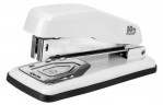 Степлер Deli E0414S/WHITE 24/6 26/6 (25листов) белый 50скоб коробка
