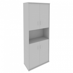 Riva Шкаф высокий широкий А.СТ-1.5 Серый 770*365*1980