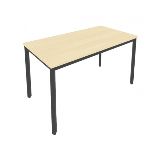 Slim Стол письменный на металлокаркасе С.СП-5 Клён/Антрацит металл 1380*720*750