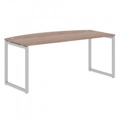 Стол руководителя XQET 189 Дуб Сонома/Алюминий 1800х914х750