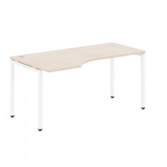 Стол эргономичный XSCET 169(L) Бук Тиара/Белый 1600х900х750 XTEN-S