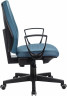 Кресло Бюрократ CH-545 синий 38-415 крестов. пластик
