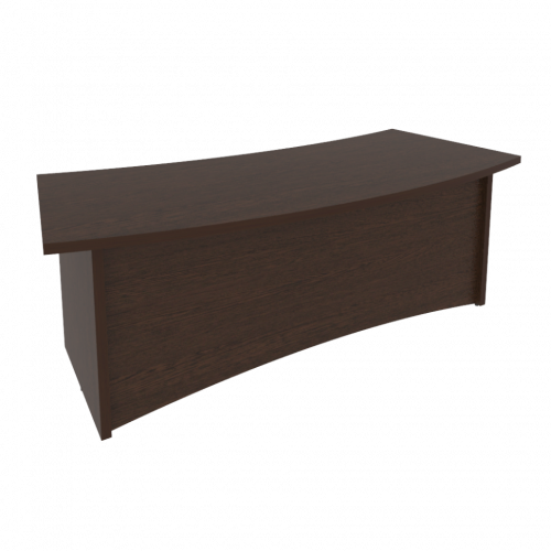 First Стол руководителя криволинейный KSR-4 Венге 2200*980*765