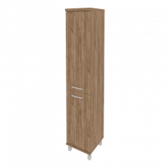 First Шкаф высокий узкий правый KSU-1.3 (R) Дуб табак 401*432*2060