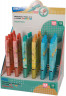 Набор карандашей мех. Deli EU715-P Memphis 0.5мм пластик ассорти дисплей (36шт) ластик