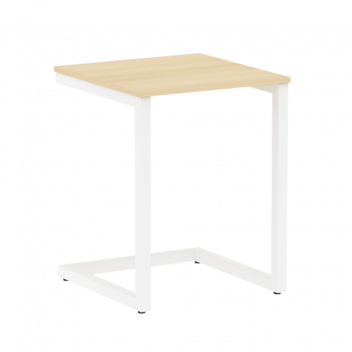 Home Office Стол письменный VR.SP-2-58 Акация/Белый металл 580*600*750