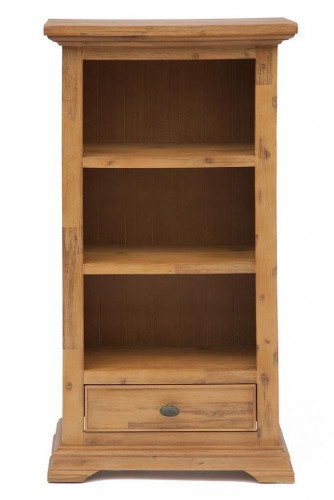 Книжный шкаф малый Secret De Maison AVIGNON ( mod. PRO-L01-H132 ), дерево акация, 132х70х35см, Натуральный (Brushed Ash color)