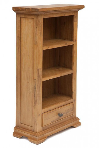 Книжный шкаф малый Secret De Maison AVIGNON ( mod. PRO-L01-H132 ), дерево акация, 132х70х35см, Натуральный (Brushed Ash color)