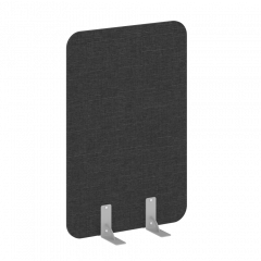 R-line soft Перегородки на металлических опорах на фетровых подпятниках AP.F-80-120 Romeo 12/Серый металл 800*18*1200