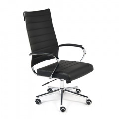 Кресло CITY, кож/зам, черный