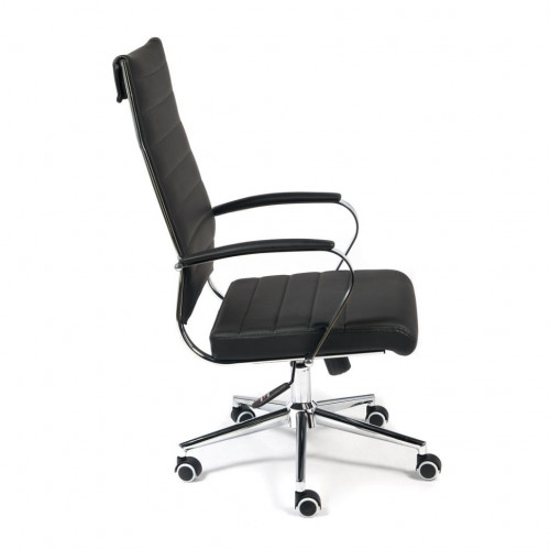 Кресло CITY, кож/зам, черный