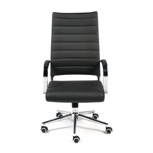 Кресло CITY, кож/зам, черный
