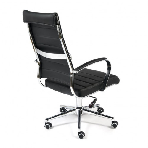 Кресло CITY, кож/зам, черный