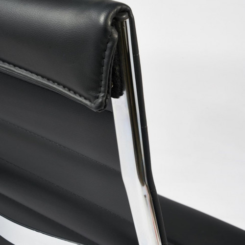 Кресло CITY, кож/зам, черный