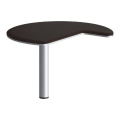 Брифинг приставка DB 110-M.1(R) Венге Магия/Алюминий 1100х1056х750