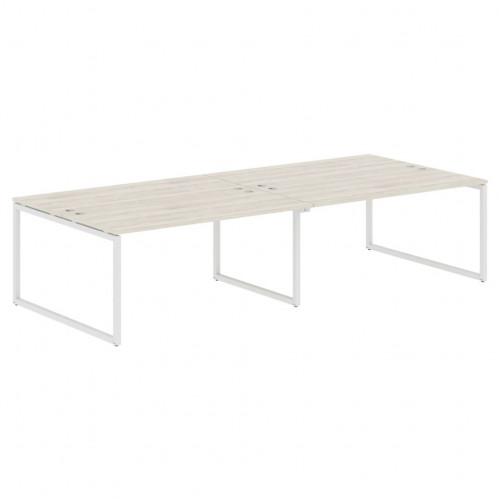 Стол 4-х местный XQWST 3214 Сосна Эдмонт/Белый 3206х1406х750 XTEN-Q