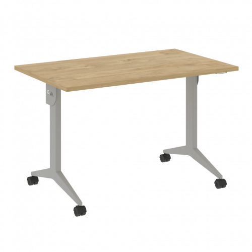 X-Pull Стол складной мобильный X.M-2.7 Тиквуд светлый/Серый металл 1180*720*753