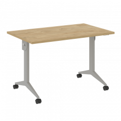 X-Pull Стол складной мобильный X.M-2.7 Тиквуд светлый/Серый металл 1180*720*753