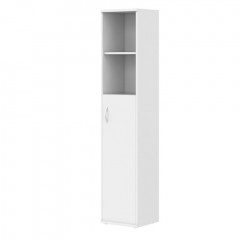 Шкаф колонка с глухой средней дверью СУ-1.6(R) Белый 406*365*1975 IMAGO