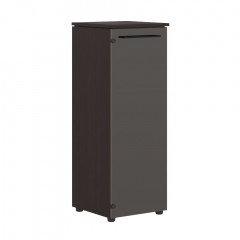 Шкаф колонка со стеклянной дверью MMC 42.2 Венге Магия 429х423х1188