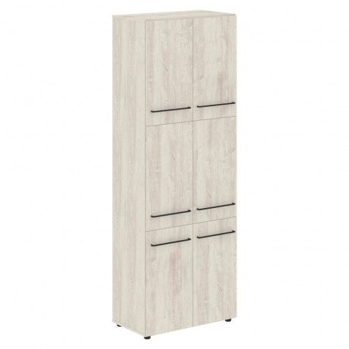 Шкаф с 3-мя комплектами глухих малых дверей LHC 80.8 Сосна Эдмонт 800х430х2253 LOFTIS