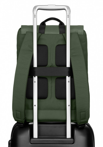 РюкзакДА Moleskine METRO FOLDOVER (ET926MTFBKK6) 31x42x10см полиамид зеленый