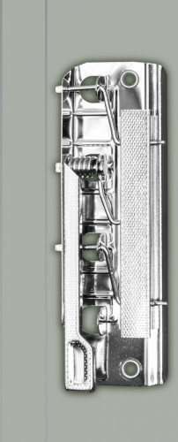Папка метал.зажим Бюрократ -PZ05C A4 пластик 0.5мм торц.наклейка ассорти