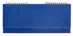 Планинг 47869 305x130мм недатир. бумвинил 64л синий