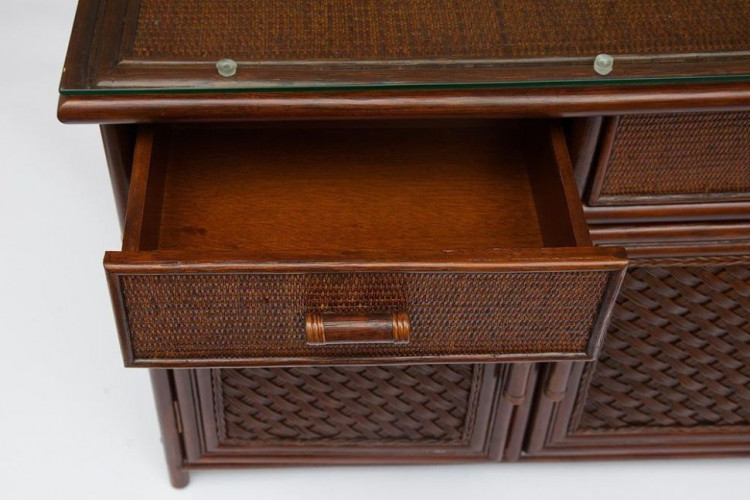 Комод Andrea (2 ящика) , Pecan Washed (античн. орех)