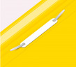 Папка-скоросшиватель Бюрократ -PS-K20YEL A4 прозрач.верх.лист карм.на лиц.стор. пластик желтый 0.12/0.16