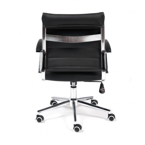 Кресло CITY-LOW, кож/зам, черный