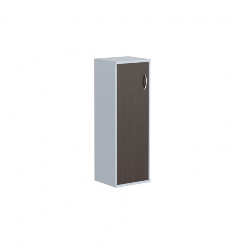 Шкаф колонка с глухой дверью СУ-2.3(L) Венге Магия/Металлик 406*365*1200 IMAGO