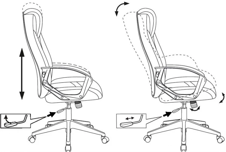 Кресло игровое Zombie 200 черный/красный ткань/эко.кожа крестов. пластик пластик черный