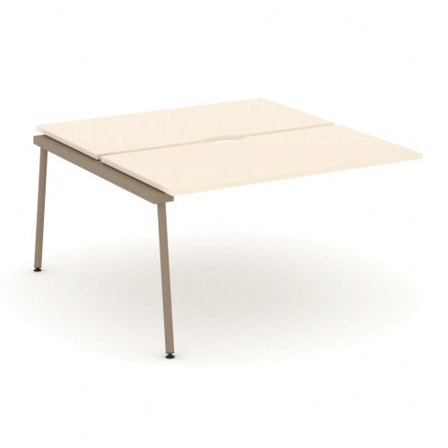 Estetica Двойной наборный элемент рабочей станциии ES.2.NRS-3-VP Сатин/Латте металл 1380*1500*750