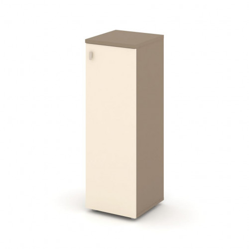 Estetica Шкаф сред. узкий прав. (1 сред. фасад ЛДСП) ES.SU-2.3 (R) Латте/Сатин 400*420*1207