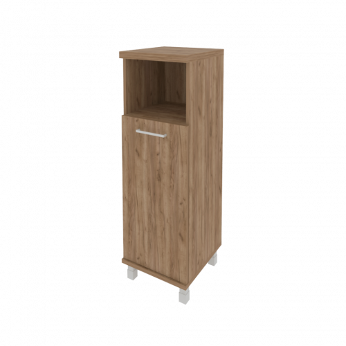 First Шкаф средний узкий правый KSU-2.1 (R) Дуб табак 401*432*1260