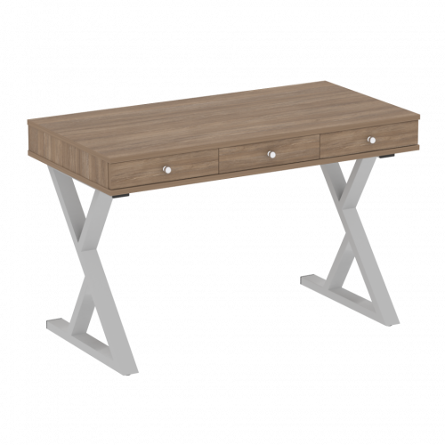 Home Office Стол письменный VR.SP-1-118.M Дуб аризона/Серый металл 1180*600*750
