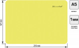 Доска для лепки Silwerhof 957006 Neon прямоугольная А5 пластик 1мм желтый