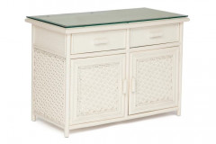 Комод Andrea (2 ящика) , TCH White (белый)