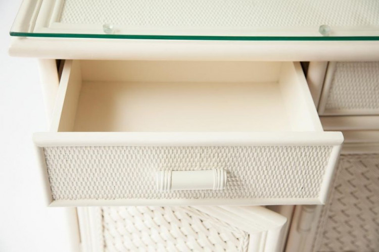 Комод Andrea (2 ящика) , TCH White (белый)