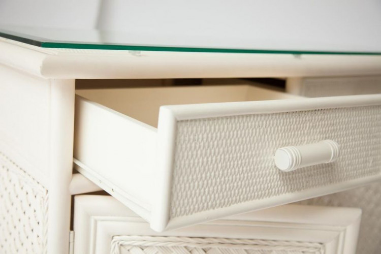 Комод Andrea (2 ящика) , TCH White (белый)