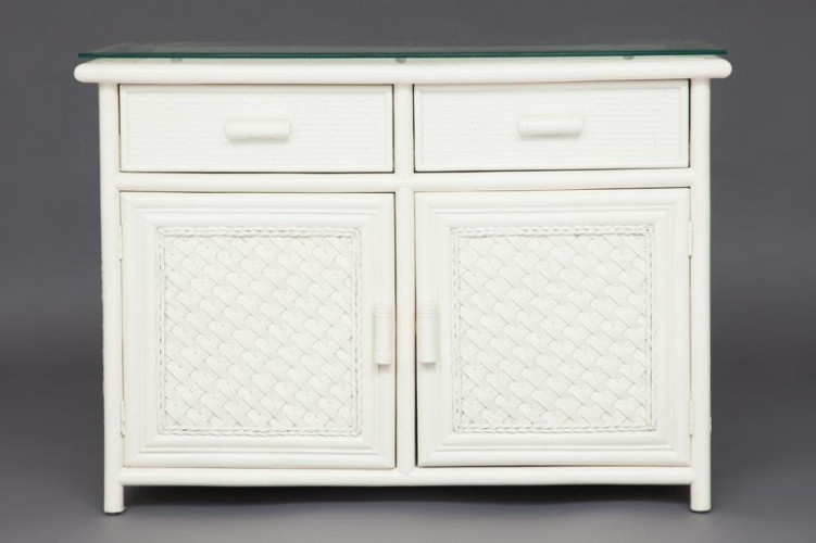 Комод Andrea (2 ящика) , TCH White (белый)