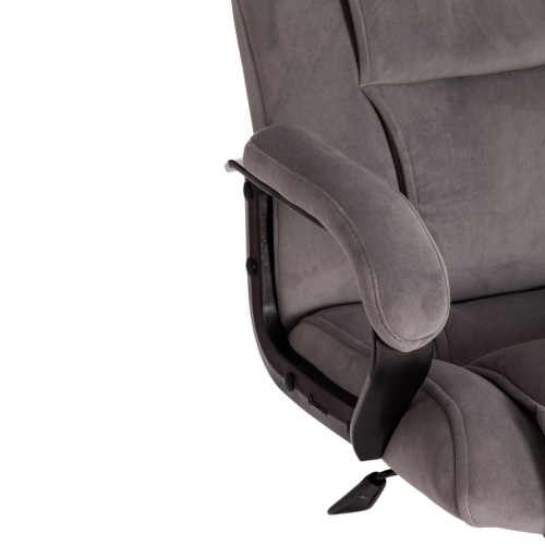 Кресло BERGAMO (22), флок , серый, 29