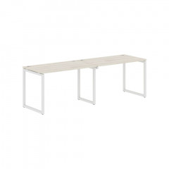 Стол 2-х местный XQWST 2470 Сосна Эдмонт/Белый 2406х700х750 XTEN-Q