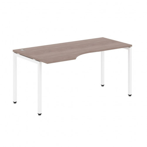 Стол эргономичный XSCET 169(L) Дуб Сонома/Белый 1600х900х750 XTEN-S