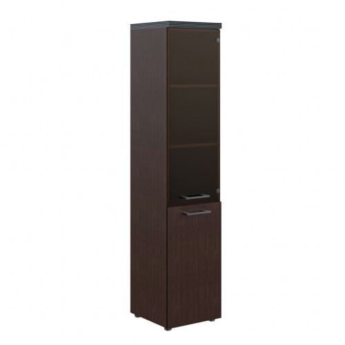 Шкаф колонка комбинированая с топом THC 42.2(R) Венге Магия 430х452х1968 TORR