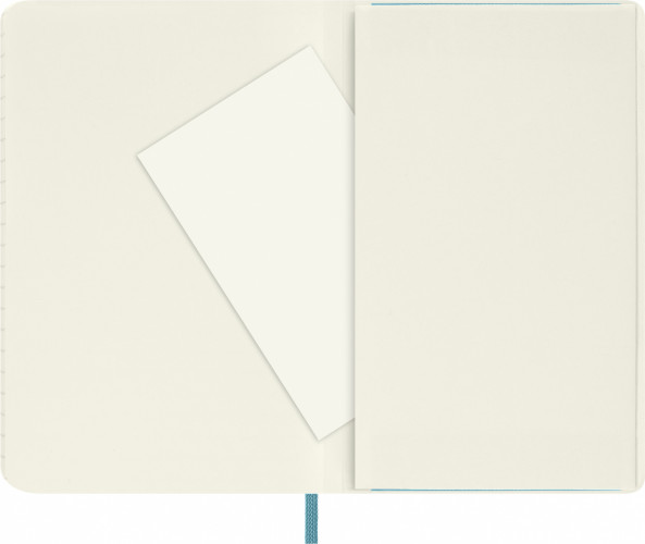 Блокнот Moleskine CLASSIC SOFT QP611B35 Pocket 90x140мм 192стр. линейка мягкая обложка голубой